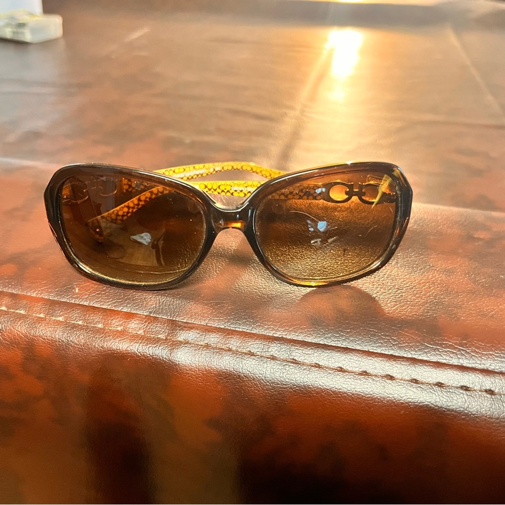 Coach Brown Sunglasses HC 8019 (L007 Beatrice)